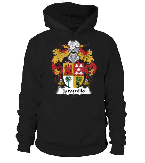 Jaramillo Family Crest Spanish Family Crests Hoodie Unisex