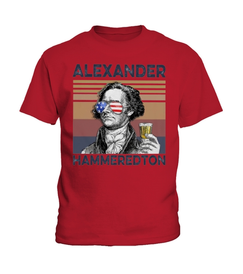 Alexander Hammerstone Drink Beer the 4th of July vintage shirtn Kids T-Shirt