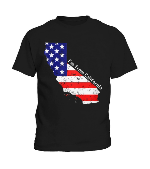 I am from California Independence Day Of The US I am from California Kids T-Shirt
