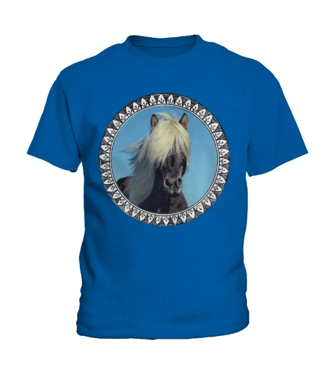 Icelandic horse t shirt - Iceland horse shirt women, men... Kids T-Shirt