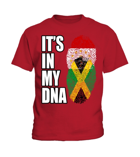 Tajikistani And Jamaican Vintage Heritage DNA Flag Kids T-Shirt