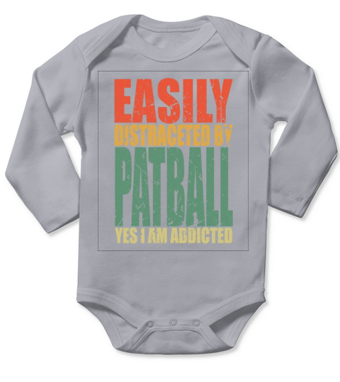 Patball Saying Funny Long Sleeve Baby One-Piece