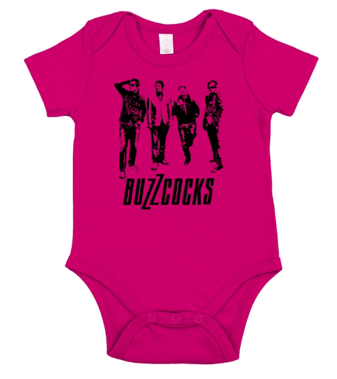 Buzzcocks Band Tshirt Short Sleeve Baby One-Piece