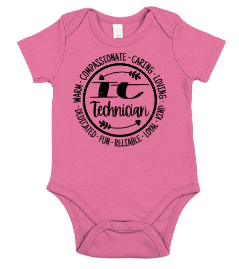 IT Technician Vintage Gift Short Sleeve Baby One-Piece