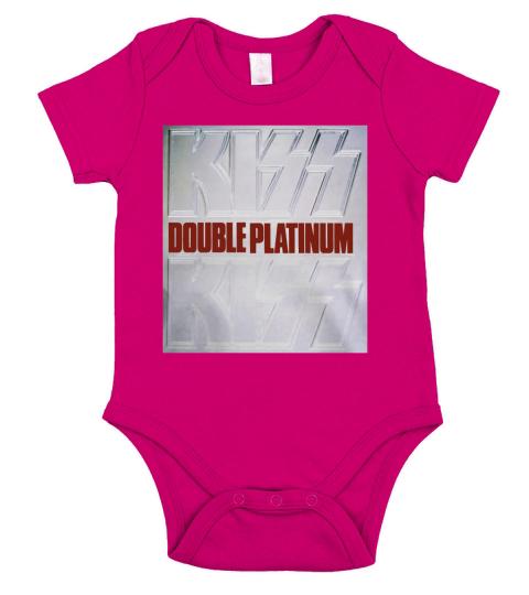 KISS  1978 Double Platinum TShirt Short Sleeve Baby One-Piece