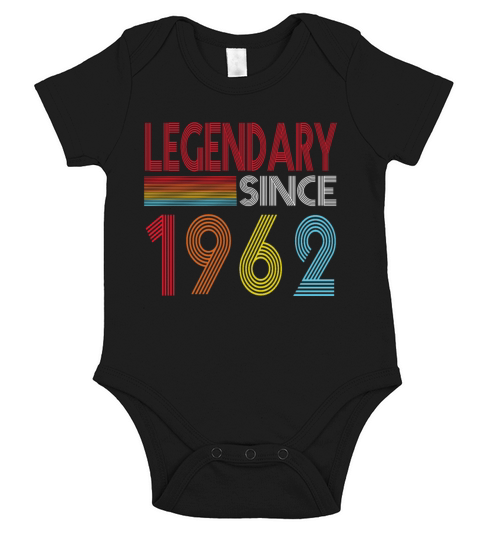 Legendary Since 1962 Short Sleeve Baby One-Piece