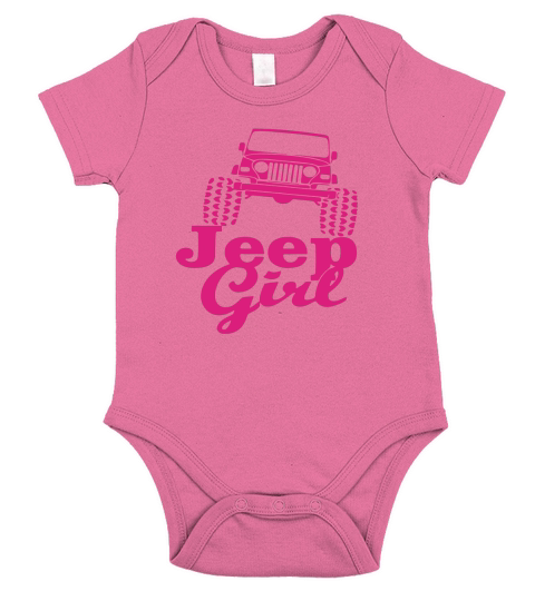 Official jeep girl shirt Short Sleeve Baby One-Piece