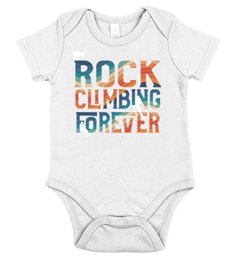 Rock Climbing Forever Short Sleeve Baby One-Piece