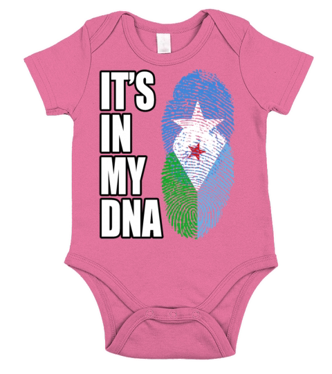 Somali And Djiboutian Vintage Heritage DNA Flag Short Sleeve Baby One-Piece