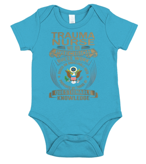 TRAUMA NURSE Wedo Short Sleeve Baby One-Piece