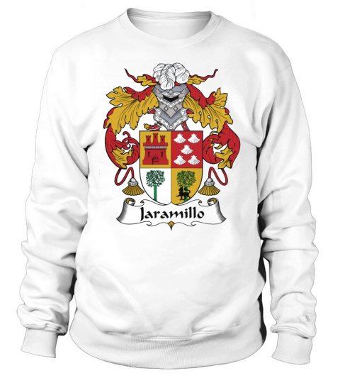 Jaramillo Family Crest Spanish Family Crests Sweatshirt Unisex