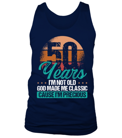 50th Birthday Idea for Her 50 years old for Mom Tank Top Unisex