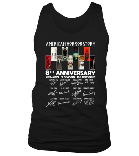 America Horror Story 8th anniversary shirt Tank Top Unisex