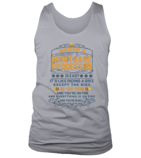 MORTGAGE PROCESSOR FRideaBike Tank Top Unisex