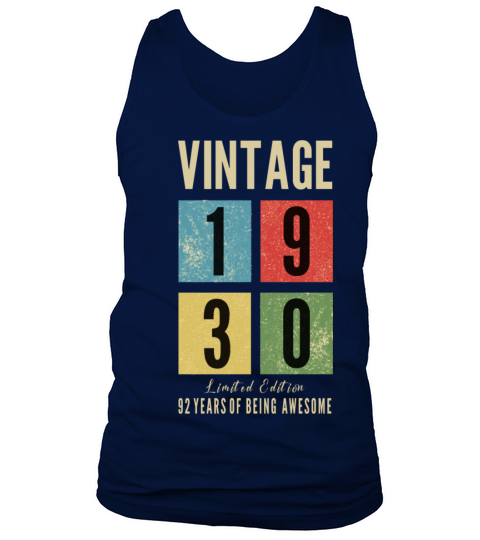 vintage 1930 Tank Top Unisex