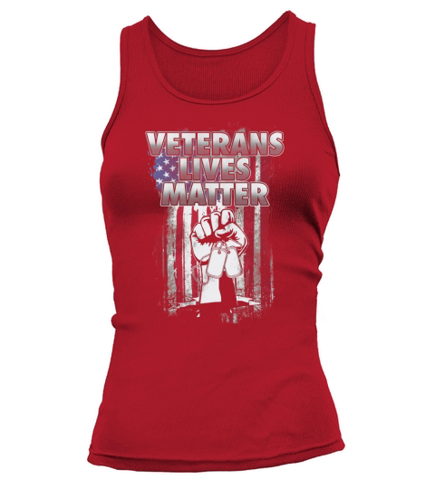 Veterans lives matter Tank top Woman