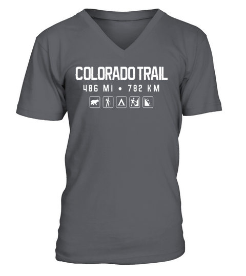 Colorado Trail Hiking T-Shirt V-Neck T-shirt