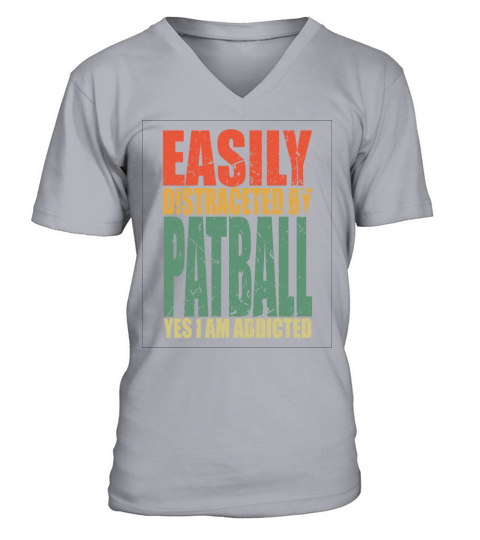 Patball Saying Funny V-Neck T-shirt