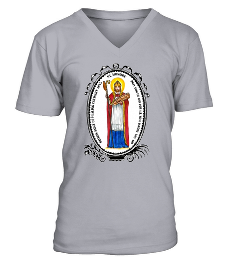 St Honore for Healing Culinary Arts V-Neck T-shirt