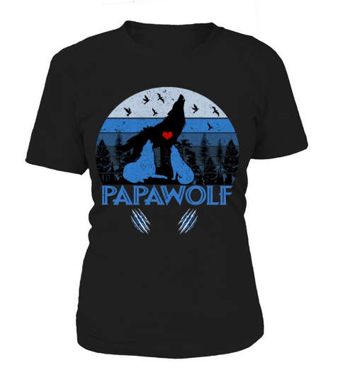 Funny Papawolf Wolf Vintage 2020 Women's T-Shirt