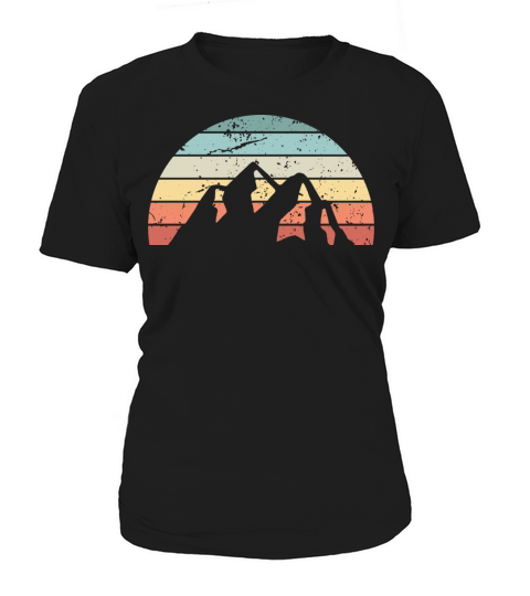 Retro Geology Sunset Vintage Geologist Sunrise Women's T-Shirt
