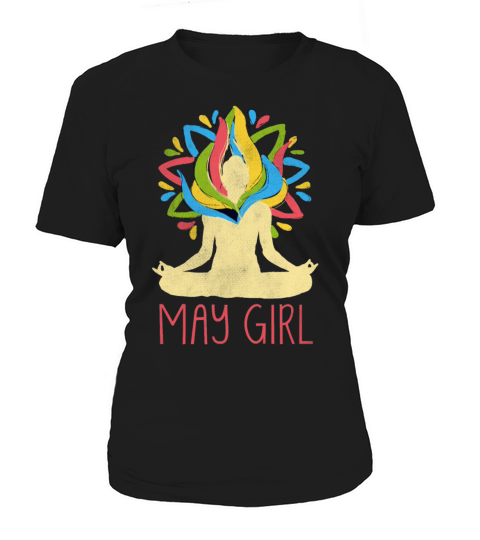 Yoga Mandala Meditation Birth Born Month May Women's T-Shirt