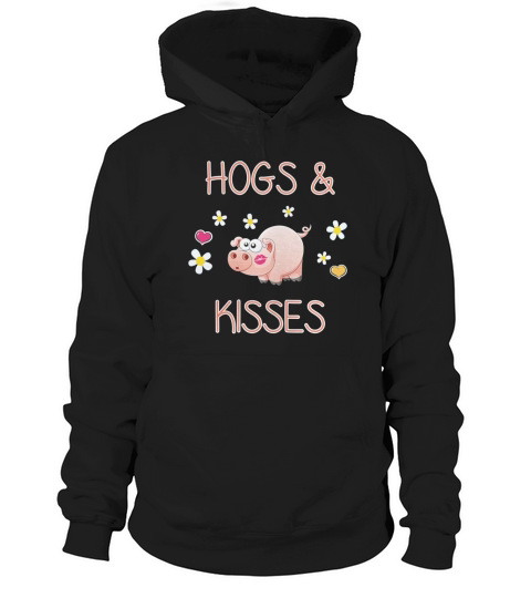 HOGS AND KISSES Hoodie Unisex