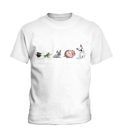 Evolution Of A Frenchie Kids T-Shirt