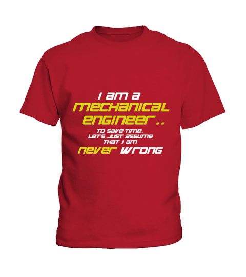 Mechanical Engineer Kids T-Shirt