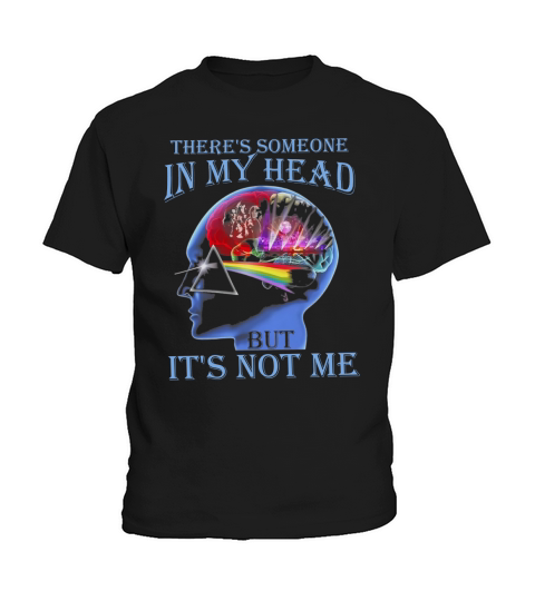 Pink Floyd theres someone in my head shirt Kids T-Shirt