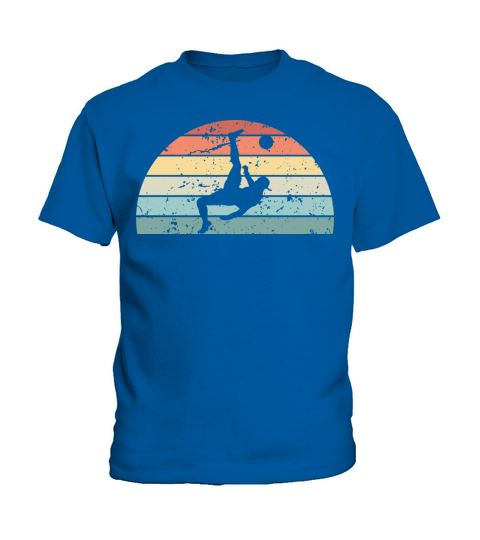 Retro Football Sunset Vintage Football Sunrise Kids T-Shirt