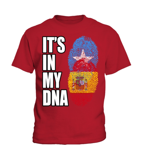 Somali And Spaniard Vintage Heritage DNA Flag Kids T-Shirt