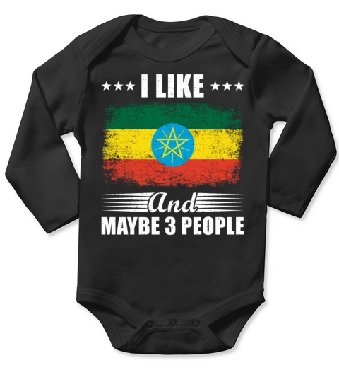 Ethiopia Long Sleeve Baby One-Piece