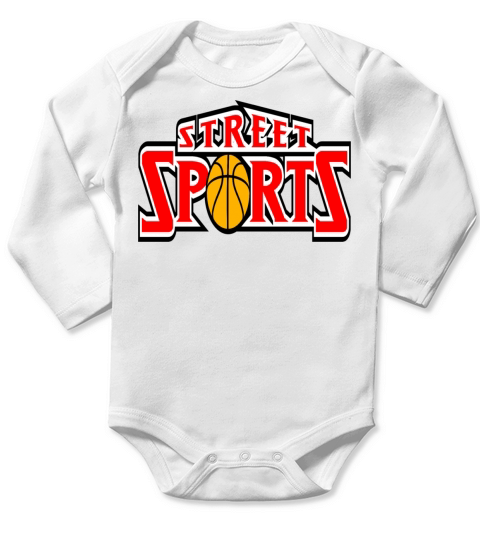 Street Sports Long Sleeve Baby One-Piece