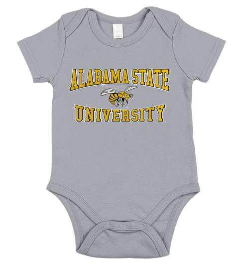 Alabama State University I T-Shirt Short Sleeve Baby One-Piece
