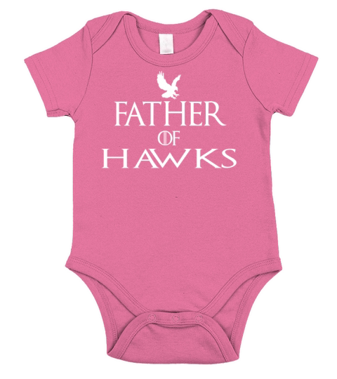 Funny Hawk Tshirt For Your Father Short Sleeve Baby One-Piece