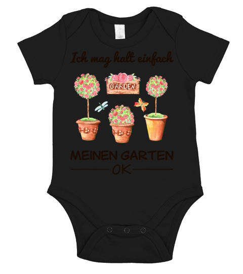 Garden Gardener Hobby Gardener Saying Gift Short Sleeve Baby One-Piece