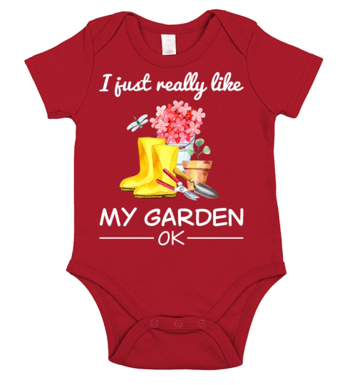 Garden Gardener Hobby Gardener Saying Gift Short Sleeve Baby One-Piece
