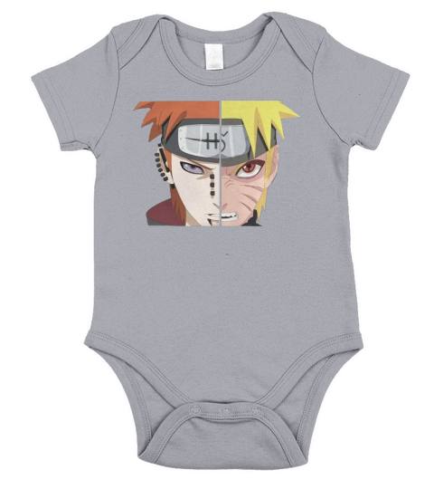 Pain And Naruto Short Sleeve Baby One-Piece