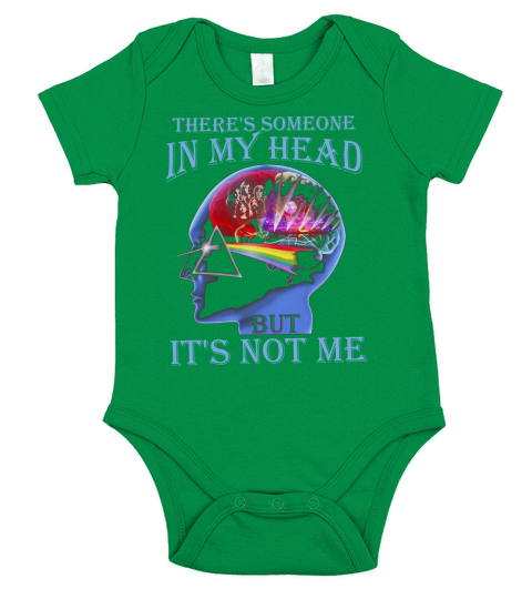 Pink Floyd theres someone in my head shirt Short Sleeve Baby One-Piece