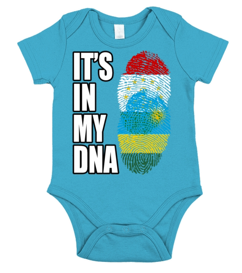 Tajikistani And Rwandan Vintage Heritage DNA Flag Short Sleeve Baby One-Piece