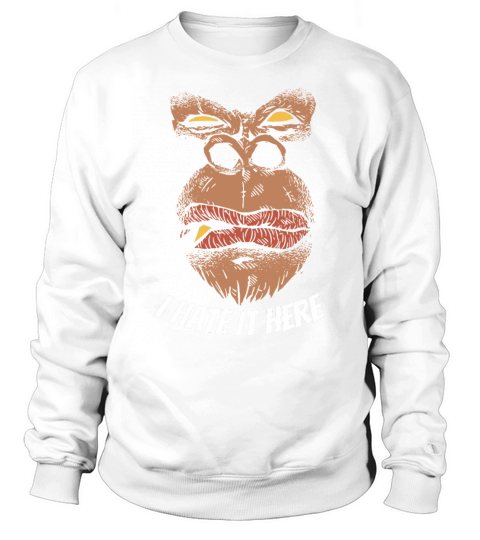 Smoking Gorilla Gift Sweatshirt Unisex