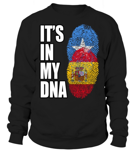 Somali And Spaniard Vintage Heritage DNA Flag Sweatshirt Unisex