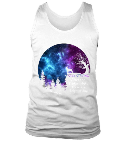 Chihuahua Suicide Awareness Strong Dog Owners Gift Tank Top Unisex