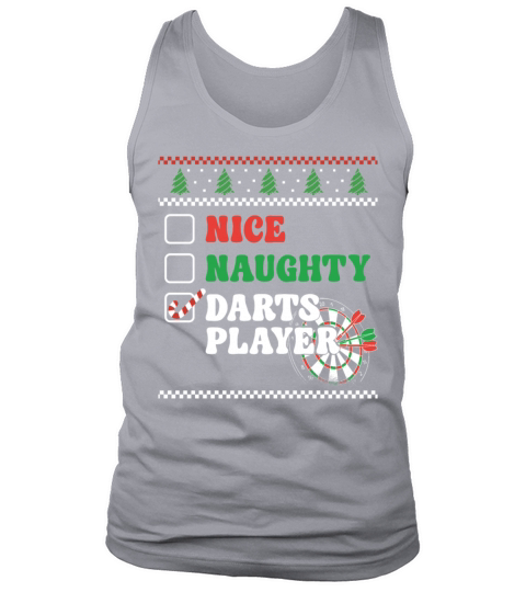 Darts Board Christmas Vintage Nice Tank Top Unisex