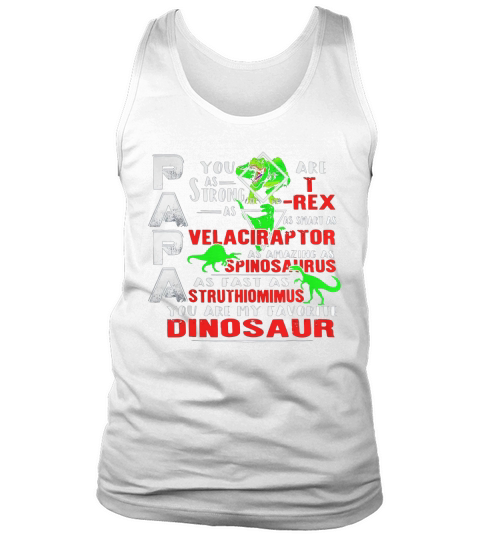 Mens Papa you are my favorite dinosaur Tank Top Unisex