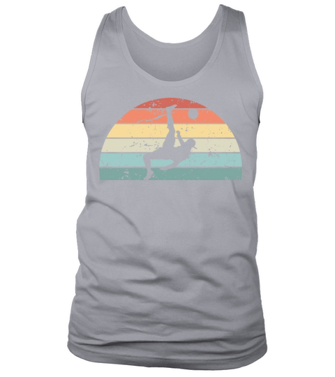Retro Football Sunset Vintage Football Sunrise Tank Top Unisex