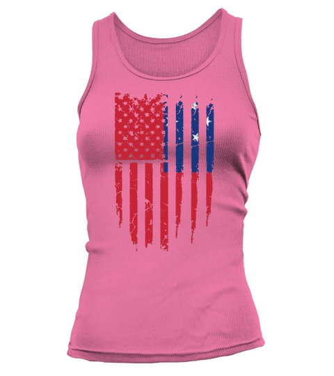 Western Samoan America Flag shirt Tank top Woman