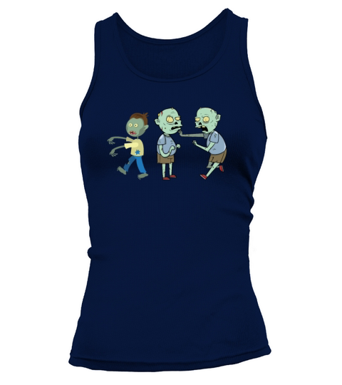 Zombie Kids Clothes Vintage Horror Retro Funny Tank top Woman