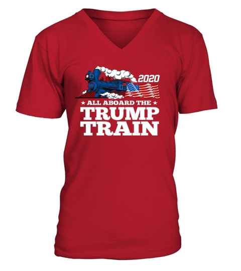 2020 all aboard the trump train - Baby Onesie V-Neck T-shirt